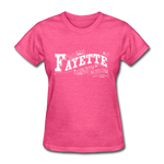 Fayette County Ornate Women's T-Shirt - heather pink