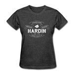 Hardin County Vintage Banner Women's T-Shirt - heather black