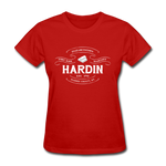 Hardin County Vintage Banner Women's T-Shirt - red