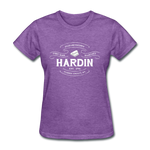 Hardin County Vintage Banner Women's T-Shirt - purple heather