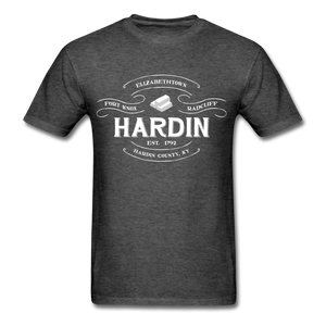 Hardin County Vintage Banner T-Shirt - heather black