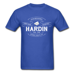 Hardin County Vintage Banner T-Shirt - royal blue