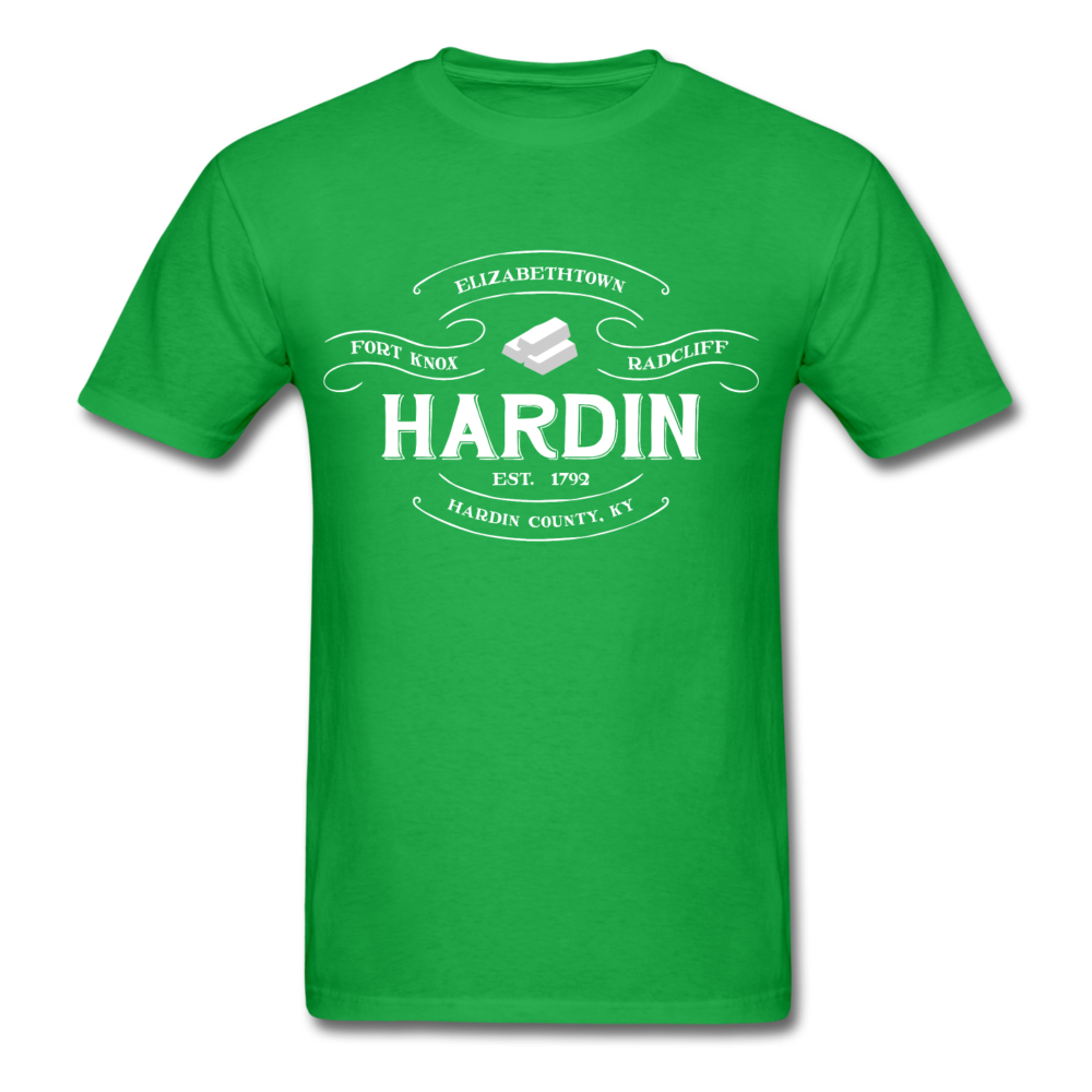 Hardin County Vintage Banner T-Shirt - bright green