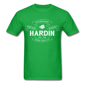 Hardin County Vintage Banner T-Shirt - bright green