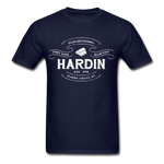 Hardin County Vintage Banner T-Shirt - navy