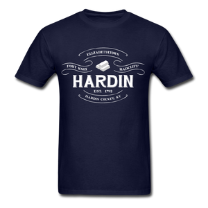 Hardin County Vintage Banner T-Shirt - navy