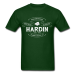 Hardin County Vintage Banner T-Shirt - forest green