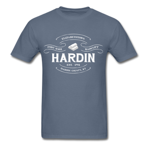 Hardin County Vintage Banner T-Shirt - denim