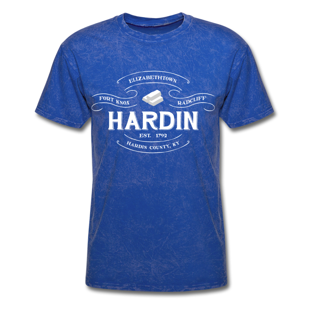 Hardin County Vintage Banner T-Shirt - mineral royal