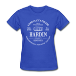 Hardin County Vintage KY's Finest Women's T-Shirt - royal blue