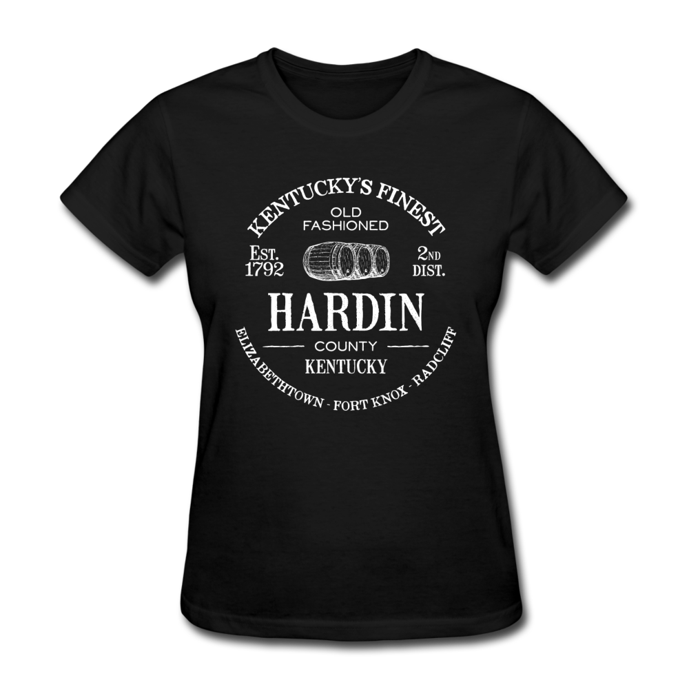 Hardin County Vintage KY's Finest Women's T-Shirt - black