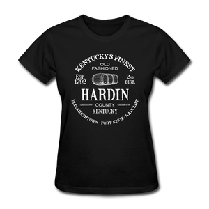 Hardin County Vintage KY's Finest Women's T-Shirt - black