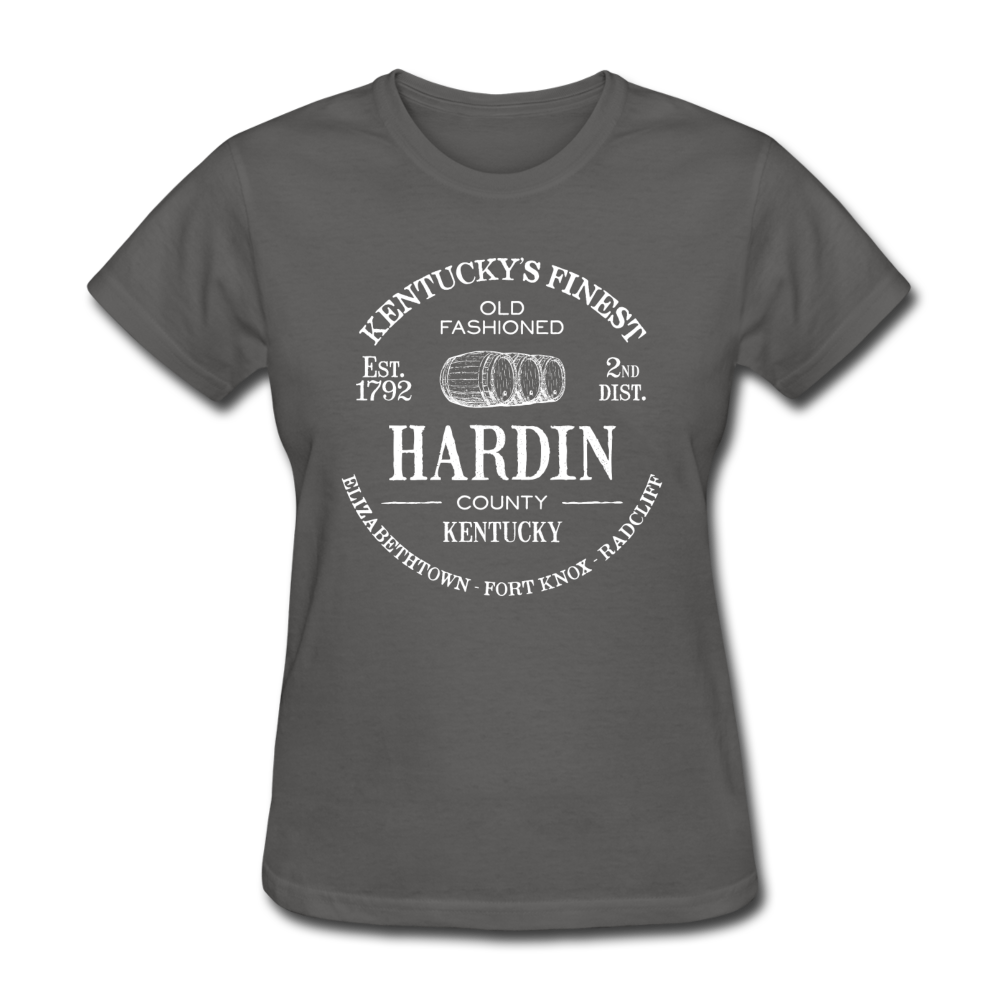 Hardin County Vintage KY's Finest Women's T-Shirt - charcoal