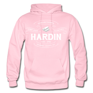 Hardin County Vintage Banner Hoodie - light pink