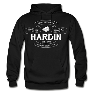 Hardin County Vintage Banner Hoodie - black