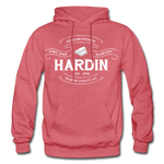 Hardin County Vintage Banner Hoodie - heather red