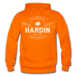 Hardin County Vintage Banner Hoodie - orange