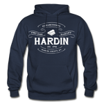 Hardin County Vintage Banner Hoodie - navy