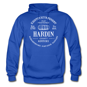 Hardin County Vintage KY's Finest Hoodie - royal blue