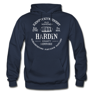 Hardin County Vintage KY's Finest Hoodie - navy