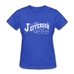 Jefferson County Ornate Women's T-Shirt - royal blue