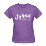 Jefferson County Ornate Women's T-Shirt - purple heather