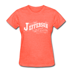 Jefferson County Ornate Women's T-Shirt - heather coral
