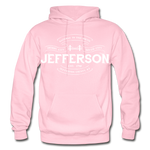 Jefferson County Vintage Banner Hoodie - light pink
