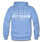 Jefferson County Vintage Banner Hoodie - carolina blue