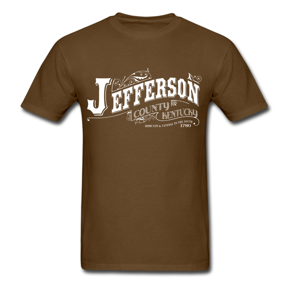 Jefferson County Ornate T-Shirt - brown