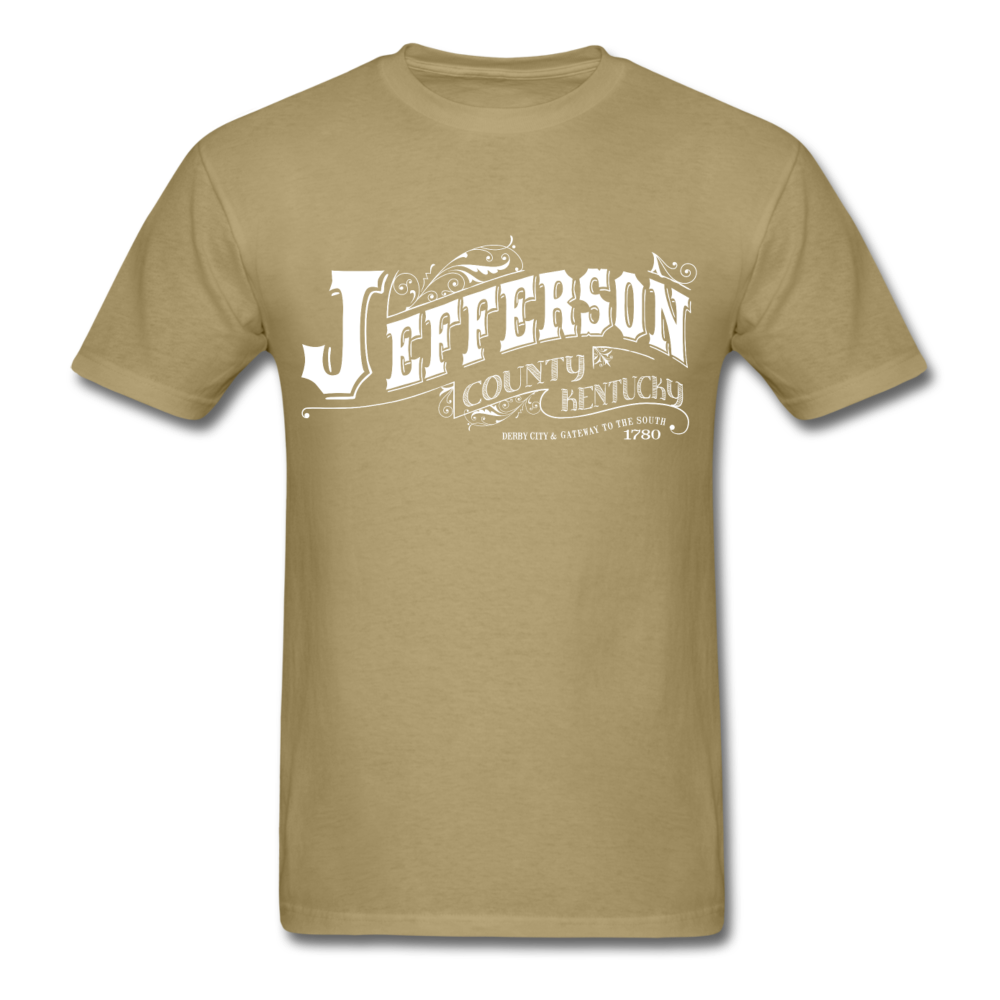 Jefferson County Ornate T-Shirt - khaki