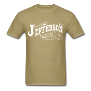 Jefferson County Ornate T-Shirt - khaki