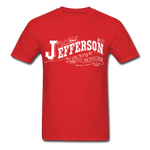 Jefferson County Ornate T-Shirt - red