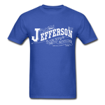 Jefferson County Ornate T-Shirt - royal blue