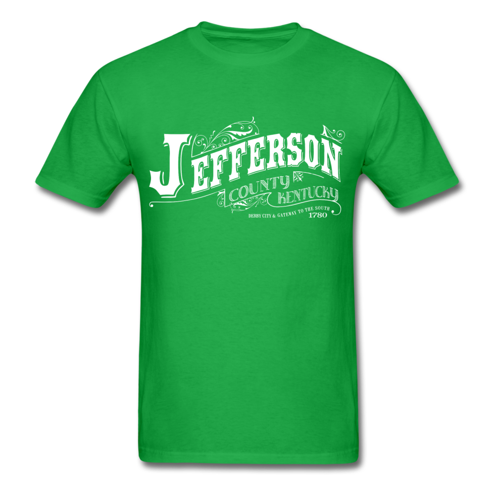 Jefferson County Ornate T-Shirt - bright green