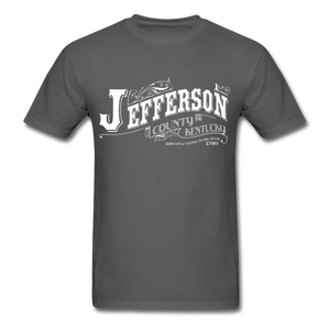 Jefferson County Ornate T-Shirt - charcoal