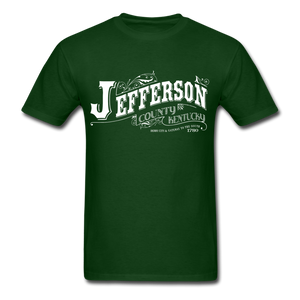 Jefferson County Ornate T-Shirt - forest green