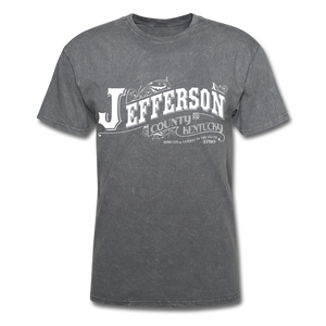 Jefferson County Ornate T-Shirt - mineral charcoal gray
