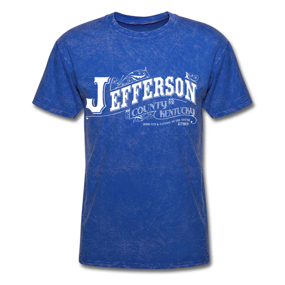 Jefferson County Ornate T-Shirt - mineral royal