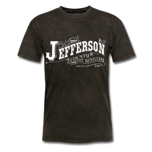 Jefferson County Ornate T-Shirt - mineral black