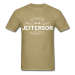 Jefferson County Vintage Banner T-Shirt - khaki