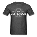 Jefferson County Vintage Banner T-Shirt - heather black