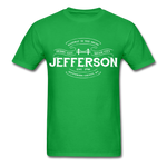 Jefferson County Vintage Banner T-Shirt - bright green