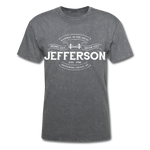 Jefferson County Vintage Banner T-Shirt - mineral charcoal gray