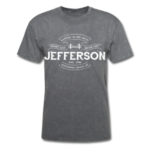 Jefferson County Vintage Banner T-Shirt - mineral charcoal gray