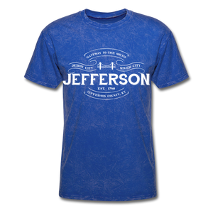 Jefferson County Vintage Banner T-Shirt - mineral royal