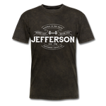 Jefferson County Vintage Banner T-Shirt - mineral black