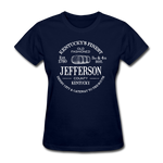 Jefferson County Vintage KY's Finest Women's T-Shirt - navy