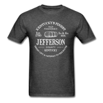 Jefferson County Vintage KY's Finest T-Shirt - heather black