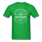 Jefferson County Vintage KY's Finest T-Shirt - bright green